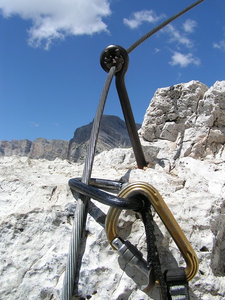 FERRATA ETTORE BOVERO NA COL ROSA 2166 M